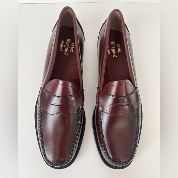 G.H. Bass Weejuns Logan leather loafers 11.5 NEW READ main image 9